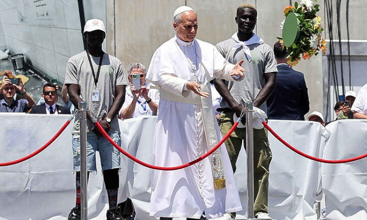 Pope Leo says history will condemn  leaders who ignore migrant deaths